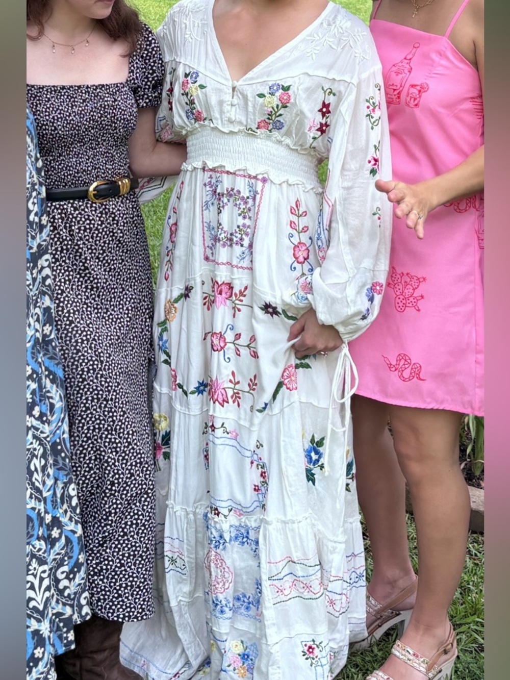 Fillyboo Embroidered Maxi Dress